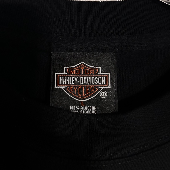 Harley-Davidson Long Sleeve Shirt - Cancun Mexico - Mint Condition Vintage - Picture 3 of 5